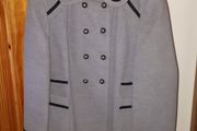 Grey and Black Coat Size 12