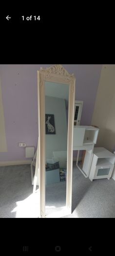 XL Ornate Wall Mirror  160 x 80