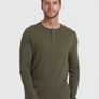 True Classic Waffle Henley BNWT Image 3