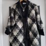 HONGO monochrome coatigan Sz 42 (Fit 10-12UK) - Rrp 375 (New) Image 6