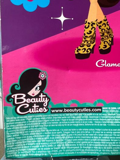 2006 Mattel Rockabelle Beauty Cuties Fashion Doll plus extras