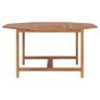 Garden Table 150x150x75 cm Solid Teak Wood Image 5