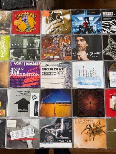 Personal Music CD and Music DVD Collection For Sale. Around 600 Titles. VG-EX Condition