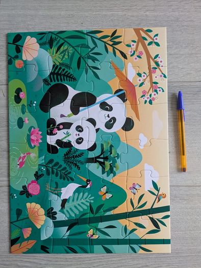 Jigsaw Djeco Leo the Panda age 3+