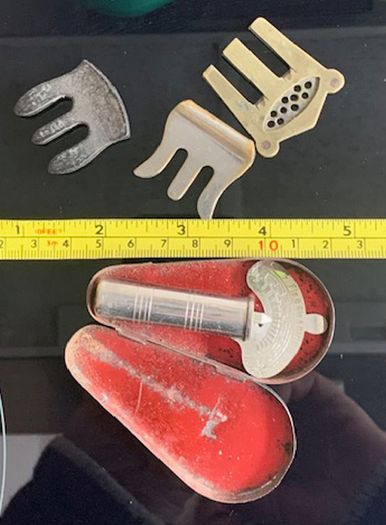 Vintage Violin Tuner and Mutes
