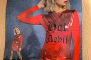 Hot Girl Devil Witch costume Fever great Halloween dress size M