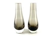 Mid century Caithness glass vases