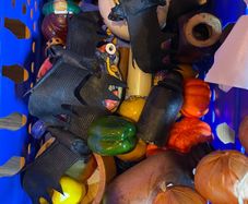 box of decorations