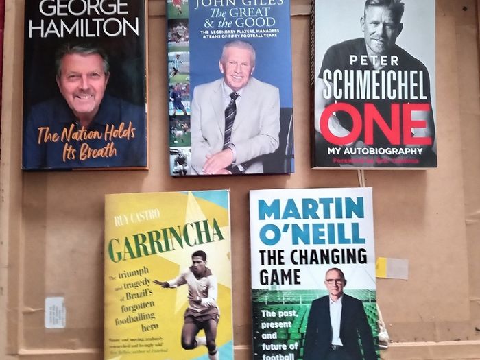 Joblot of Fifteen Football Books (Four Photos)
