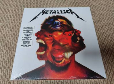 Metallica "Hardwired to Self-Destruct" Deluxe Collectors 3LP+1CD Vinyl Boxset