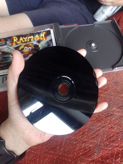 Rayman on PS1 Platinum edition