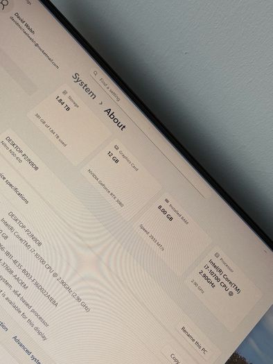 Gaming PC+ Monitor Package