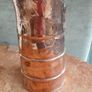 Antique French copper pitcher with brass handle Image 2