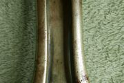 Antique Art Nouveau Door Knocker Slim Style Brass Door Hardware