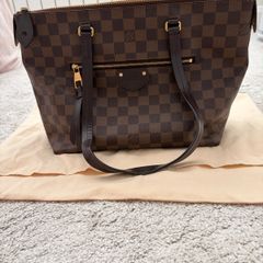 Louis Vuitton Iena Damier Ebene PM tote bag