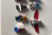 Lego Marvel Superheroes Lot- Captain America, Iron Man, Falcon, Spider-Man, Hawkeye, Nebula and Thanos