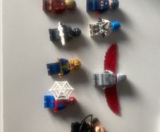 Lego Marvel Superheroes Lot- Captain America, Iron Man, Falcon, Spider-Man, Hawkeye, Nebula and Thanos