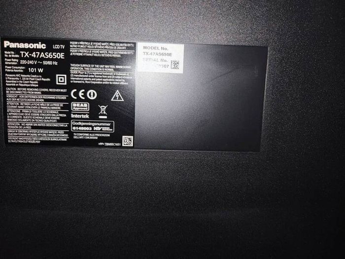 ..:: Panasonic TX-47AS650E mint condition::..