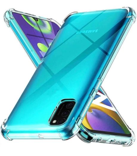 Clear Silicone Case For Samsung Galaxy A41 Shockproof Back Cover TPU