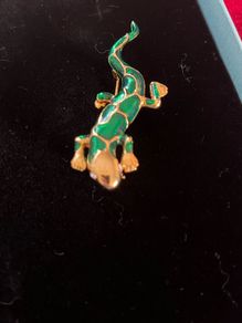 lizard brooch
