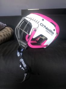 camogie/hurling helmet