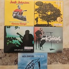 Jack Johnson 5 CD Lot
