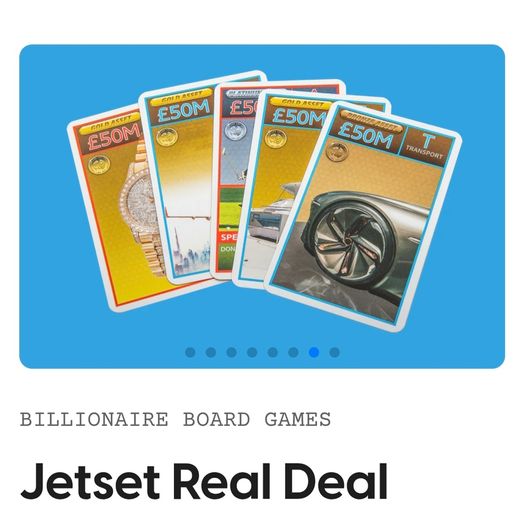 Jet Set Real Deal Card Game,New