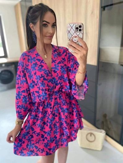 Airy bat dress