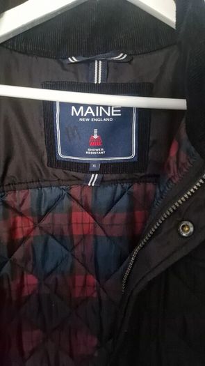 Maine New England Quilted Jacket  Black  Size XL