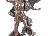 Archangel Michael Fights Against Satan Sacred Sculpture Collectible