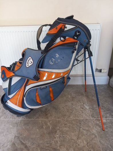 callaway golf bag with stand.