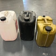 oil drums 20 litre x 3