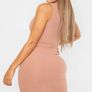 PLT shape "mocha" ribbed dress bnwt Image 2