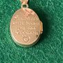 9k gold Daughter Locket with chain Image 3