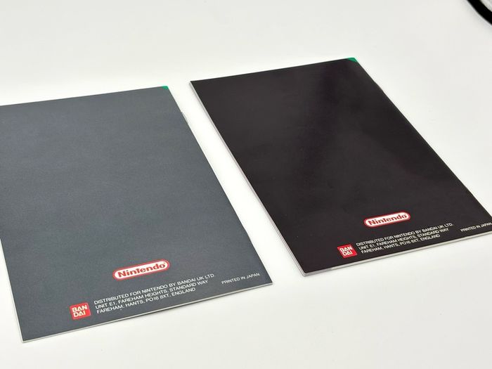 Nintendo Scope 6 Instruction Booklet Set for Nintendo SNES