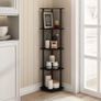 5 shelf Toolless Shelves, Wood, Espresso/Black (FREE POSTAGE) Image 2