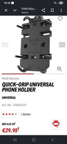 motorcycle phone holder RAM