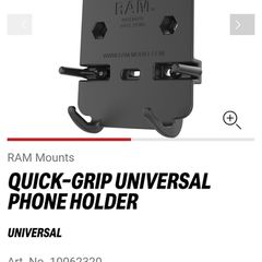 motorcycle phone holder RAM