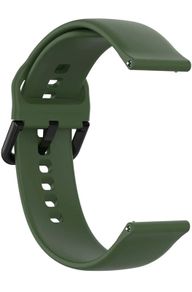 Green 20mm Silicone Band Strap For Samsung Galaxy Watch Active 2 Huawei GT 42mm