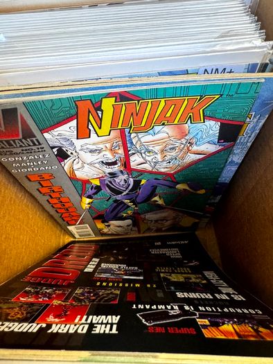 Valiant, IDW, Oni Long Comic Box w 280 Comics for Sale