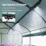 Galvanised Raised Garden Bed Kit with Self Watering System and Mesh Cover, Garden Boxes, 6x3F Image 4