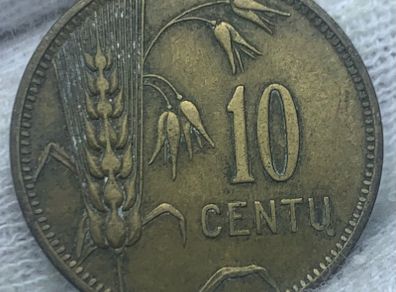Lithuania 1925 10 cents