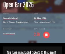Open Ear ticket (Sherkin)
