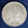 Unc 1923 United States 1 Silver Peace Dollar coin Image 2