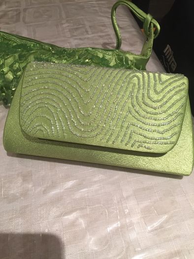 Backless sandle's & 2 Handbags