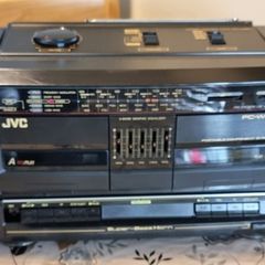 From 1993  JVC PC-W150 Boombox, Super-Bass Horn, Made in Japan.