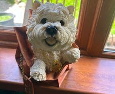 Terrier dog ornament