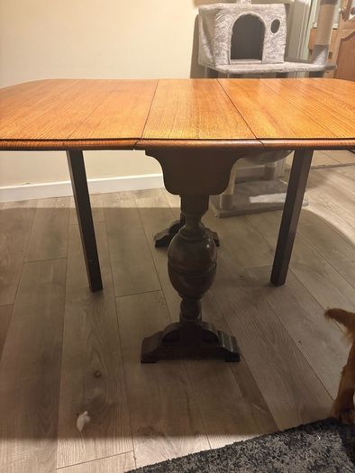 coffee table and oak gate leg table