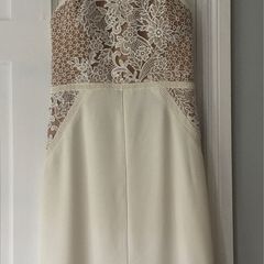Forever Unique Ivory Lace Dress