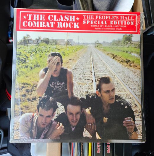 The Clash "Combat Rock + The People's Hall" 3x Sealed Vinyl Album